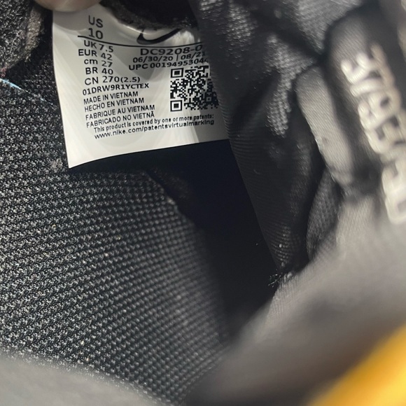 Nike Women's Waffle Racer 2X Leopard Black Sneakers Size US 10 Running Shoes Gym - Picture 8 of 8